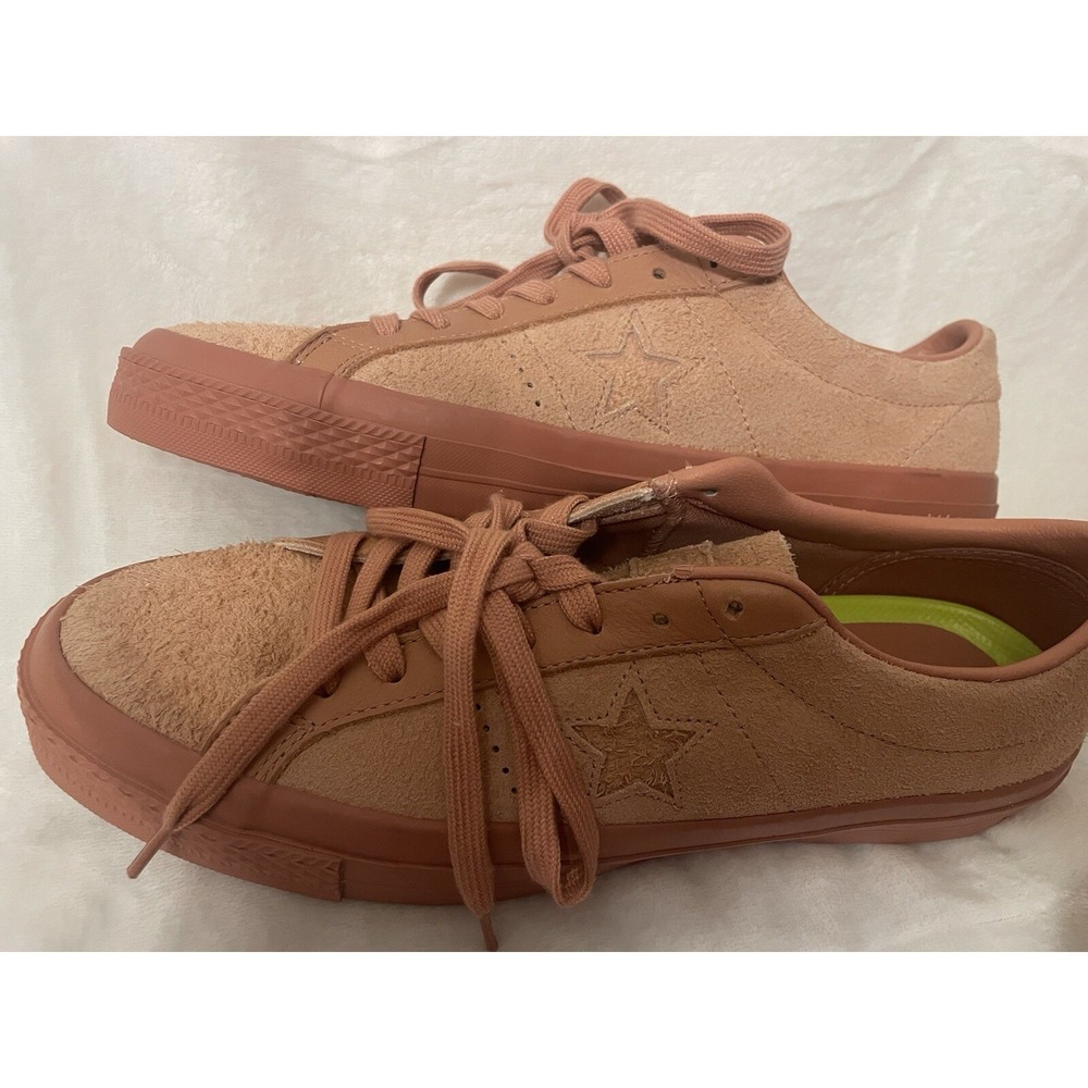 Converse All Star Unisex Men's Size 9 Women's 11 Suede Ox 'Pink Blush'Shoes - Picture 5 of 5